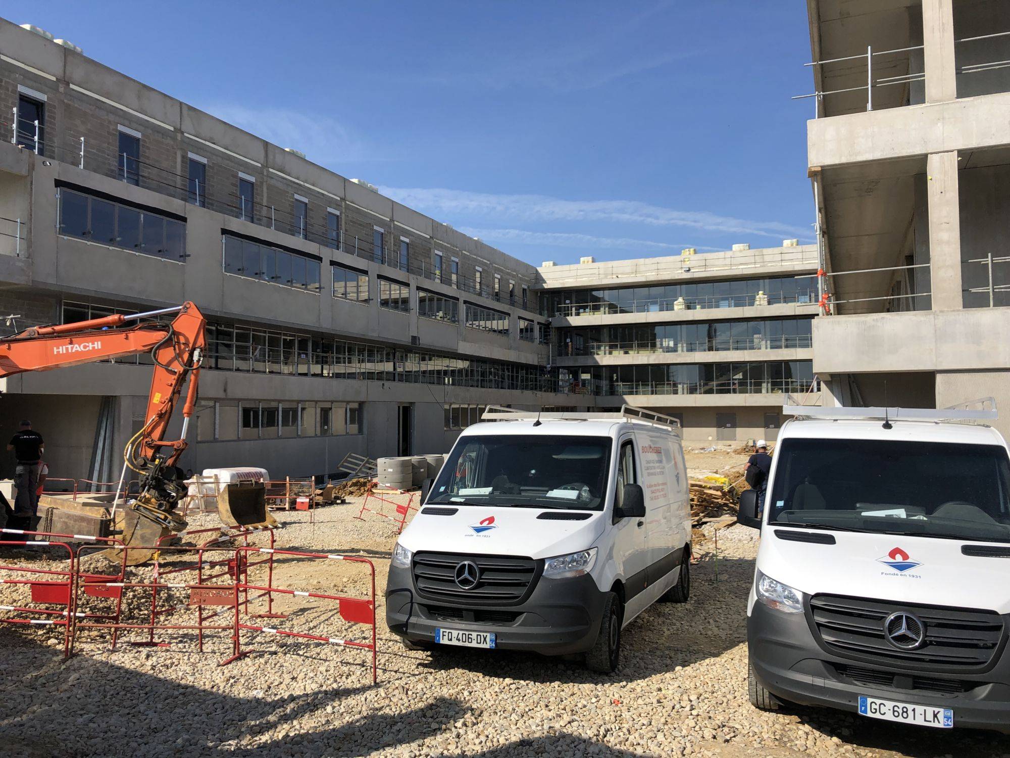 Réalisation d&#8217;une chape de  2 249m² du centre de formation des apprentis de l&#8217;artisanat (CEPAL) sur le site ARTEM à Nancy. Thionville 1